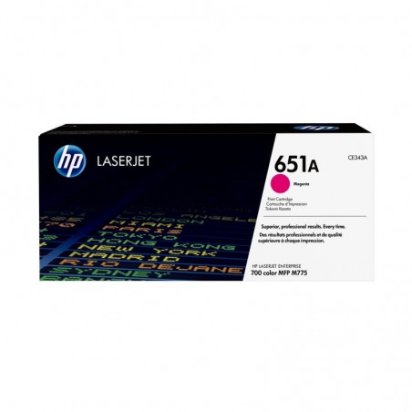 HP CE343A Toner HP 651A magenta HP CE343A Toner HP 651A magenta