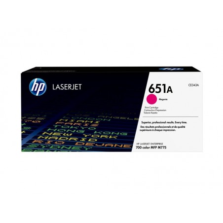 HP CE343A Toner HP 651A magenta HP CE343A Toner HP 651A magenta