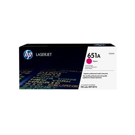 HP CE343A Toner HP 651A magenta HP CE343A Toner HP 651A magenta