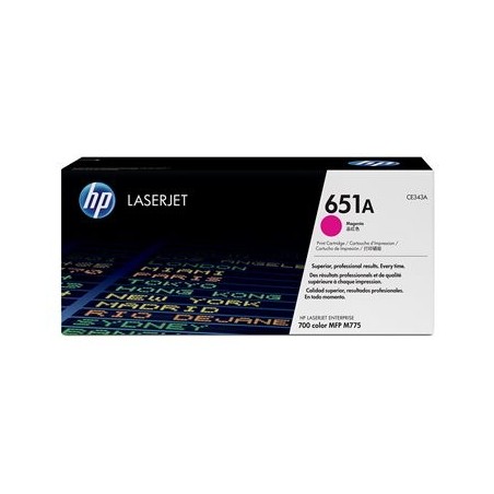 HP CE343A Toner HP 651A magenta HP CE343A Toner HP 651A magenta