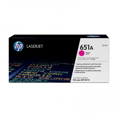 HP CE343A Toner HP 651A magenta HP CE343A Toner HP 651A magenta