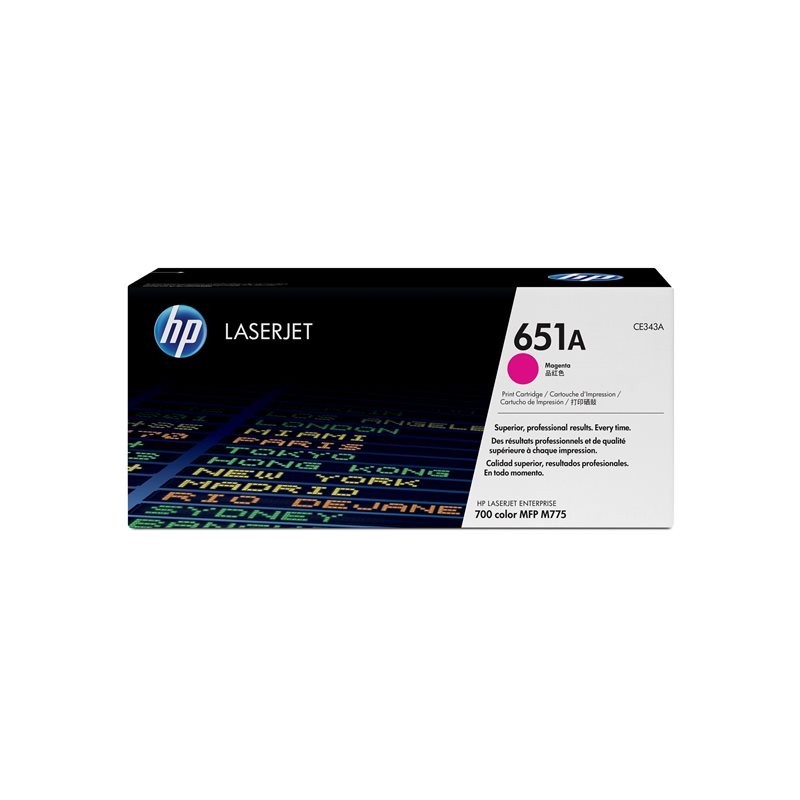 HP CE343A Toner HP 651A magenta HP CE343A Toner HP 651A magenta