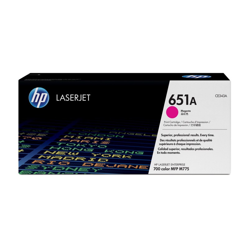 HP CE343A Toner HP 651A magenta HP CE343A Toner HP 651A magenta