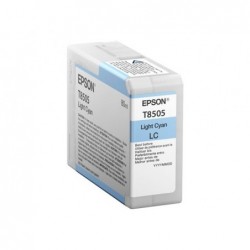 EPSON C13T850500 Tusz Epson T850500 photo light cyan 80 ml SC-P800 EPSON C13T850500 Tusz Epson T850500 photo light cyan 80 ml SC-P800