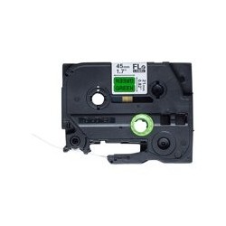 BROTHER FLE7511 21MMX45MM BLACK ON GRN FLAG TAPE BROTHER FLE7511 21MMX45MM BLACK ON GRN FLAG TAPE