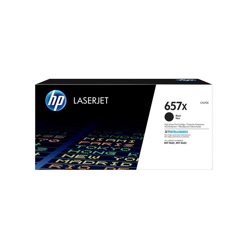 HP 657X LaserJet Original Toner Cartridge Black High Yield HP 657X LaserJet Original Toner Cartridge Black High Yield