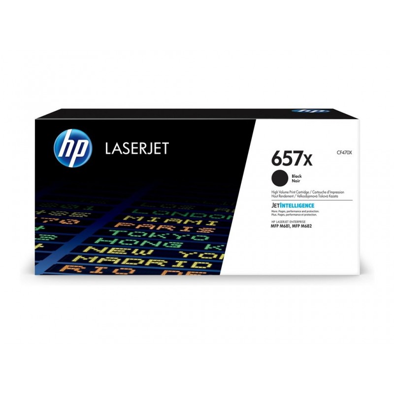HP 657X LaserJet Original Toner Cartridge Black High Yield HP 657X LaserJet Original Toner Cartridge Black High Yield
