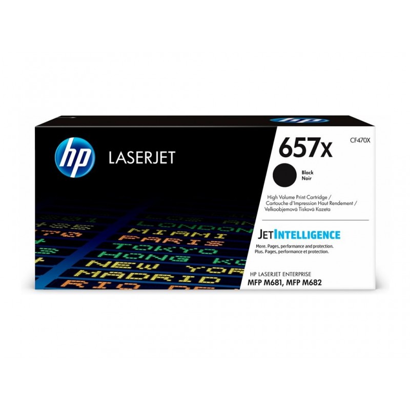 HP 657X LaserJet Original Toner Cartridge Black High Yield HP 657X LaserJet Original Toner Cartridge Black High Yield
