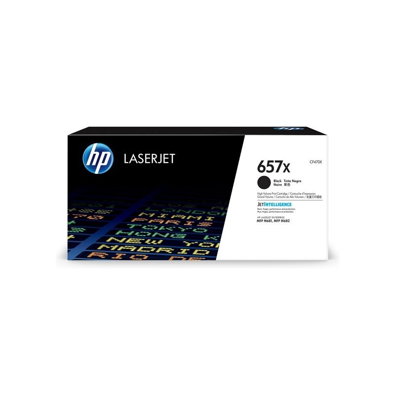 HP 657X LaserJet Original Toner Cartridge Black High Yield HP 657X LaserJet Original Toner Cartridge Black High Yield