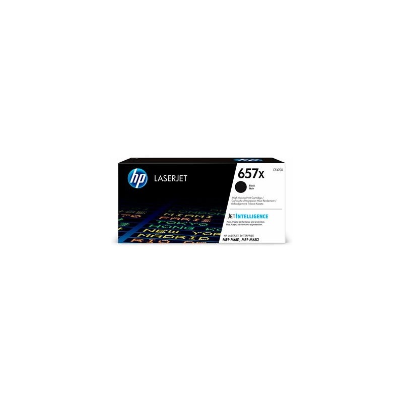 HP 657X LaserJet Original Toner Cartridge Black High Yield HP 657X LaserJet Original Toner Cartridge Black High Yield