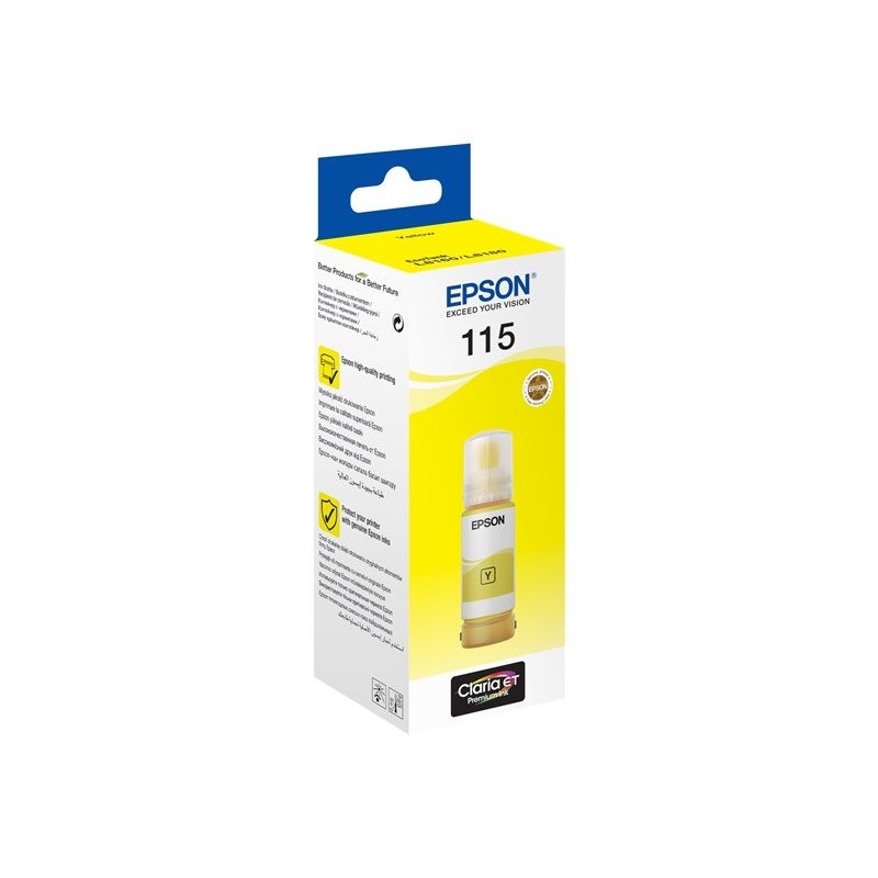 EPSON 115 EcoTank Yellow ink bottle EPSON 115 EcoTank Yellow ink bottle