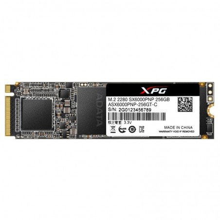 Dysk SSD XPG SX6000Pro 256GB PCIe 3x4 2.1/1.2 GB/s M2 Dysk SSD XPG SX6000Pro 256GB PCIe 3x4 2.1/1.2 GB/s M2