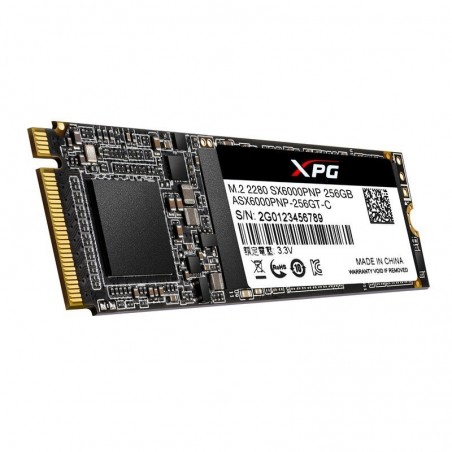 Dysk SSD XPG SX6000Pro 256GB PCIe 3x4 2.1/1.2 GB/s M2 Dysk SSD XPG SX6000Pro 256GB PCIe 3x4 2.1/1.2 GB/s M2