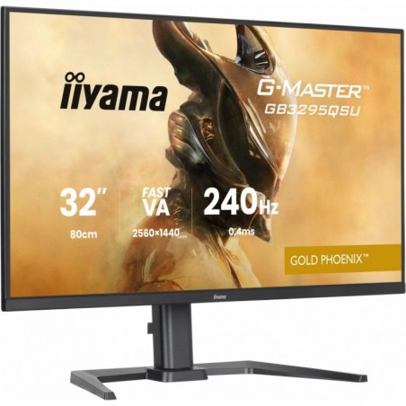 Monitor G-Master 31.5 cala GB3295QSU-B1 QHD,FastVA,240Hz,2xHDMI,DP,400cd,0,4ms, 2xUSB 3.2 , 2xUSB-C, HAS 150, FreeSync Premium - Monitor G-Master 31.5 cala GB3295QSU-B1 QHD,FastVA,240Hz,2xHDMI,DP,400cd,0,4ms, 2xUSB 3.2 , 2xUSB-C, HAS 150, FreeSync Premium -