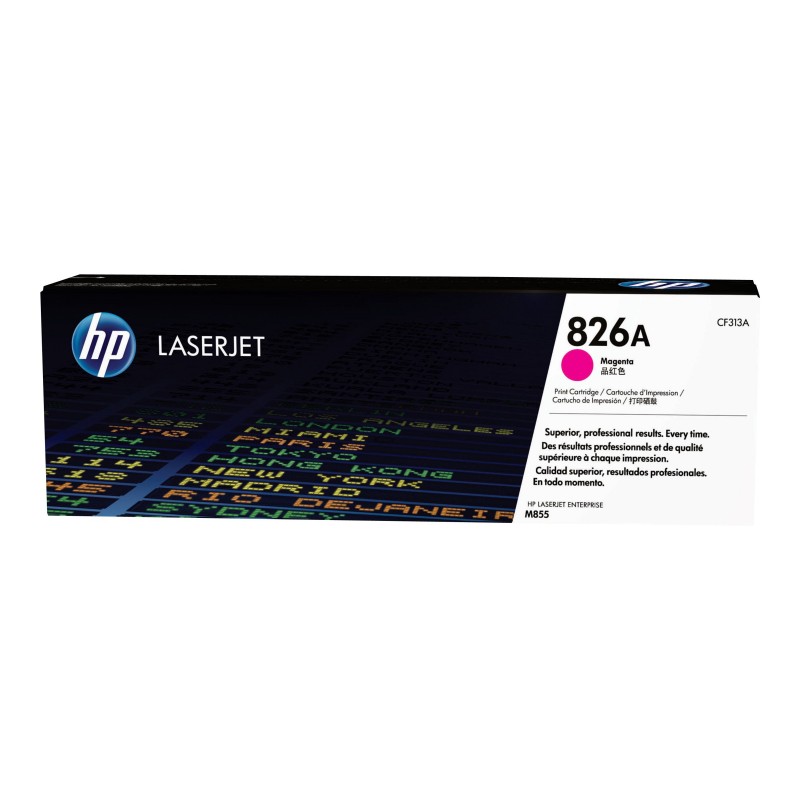 HP 826A Magenta LaserJet Toner Cartridge CF313A HP 826A Magenta LaserJet Toner Cartridge CF313A