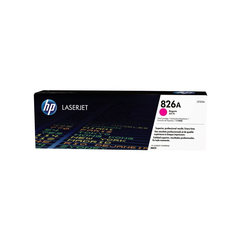 HP 826A Magenta LaserJet Toner Cartridge CF313A HP 826A Magenta LaserJet Toner Cartridge CF313A