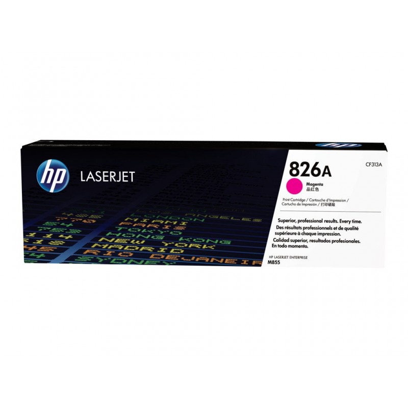 HP 826A Magenta LaserJet Toner Cartridge CF313A HP 826A Magenta LaserJet Toner Cartridge CF313A