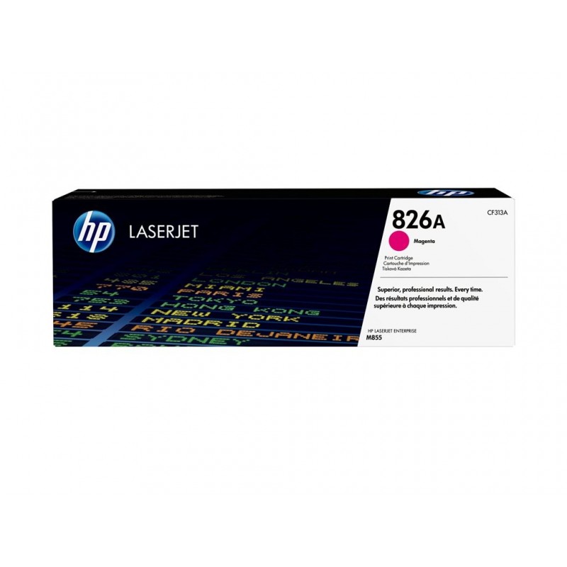 HP 826A Magenta LaserJet Toner Cartridge CF313A HP 826A Magenta LaserJet Toner Cartridge CF313A