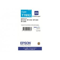 EPSON C13T789240 Tusz Epson cyan T7892 34 ml WF-5110DW/WF-5190DW/WF-5620DWF/WF-5690DWF EPSON C13T789240 Tusz Epson cyan T7892 34 ml WF-5110DW/WF-5190DW/WF-5620DWF/WF-5690DWF