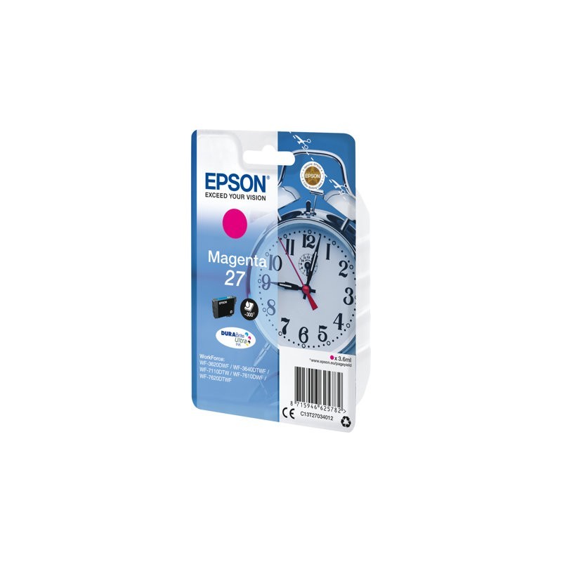 EPSON C13T27034012 Tusz Epson T2703 magenta DURABrite EPSON C13T27034012 Tusz Epson T2703 magenta DURABrite