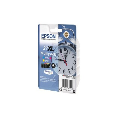 EPSON C13T27154012 Tusz Epson T2715 C/M/Y 3-color 27XL DURABrite 31.2 ml EPSON C13T27154012 Tusz Epson T2715 C/M/Y 3-color 27XL DURABrite 31.2 ml