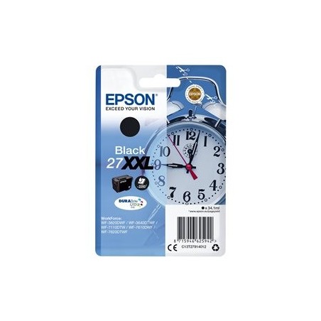 EPSON C13T27914012 Tusz Epson T2791 black XXL DURABrite EPSON C13T27914012 Tusz Epson T2791 black XXL DURABrite