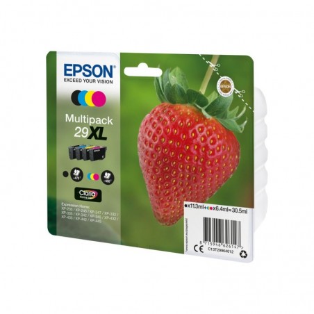EPSON C13T29964012 Tusz Epson Claria Home Multipack 4-color 29XL 30,5 ml EPSON C13T29964012 Tusz Epson Claria Home Multipack 4-color 29XL 30,5 ml