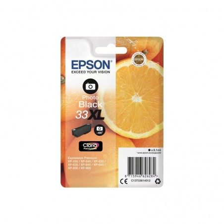 EPSON C13T33614012 Tusz Epson photo black 33XL Claria Premium EPSON C13T33614012 Tusz Epson photo black 33XL Claria Premium