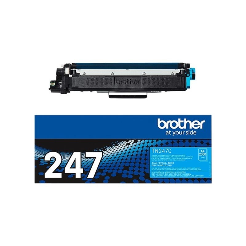 BROTHER TN247C Toner Brother TN247C cyan 2300 str DCP-L3510CDW, DCP-L3550CDW, HL-L3210CW