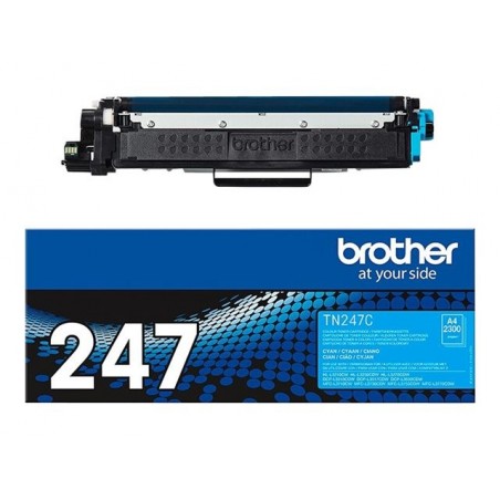 BROTHER TN247C Toner Brother TN247C cyan 2300 str DCP-L3510CDW, DCP-L3550CDW, HL-L3210CW BROTHER TN247C Toner Brother TN247C cyan 2300 str DCP-L3510CDW, DCP-L3550CDW, HL-L3210CW