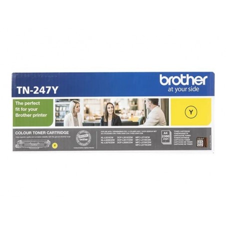 BROTHER TN247Y Toner Brother TN247Y yellow 2300 str DCP-L3510CDW, DCP-L3550CDW, HL-L3210CW BROTHER TN247Y Toner Brother TN247Y yellow 2300 str DCP-L3510CDW, DCP-L3550CDW, HL-L3210CW