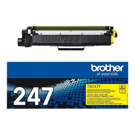 BROTHER TN247Y Toner Brother TN247Y yellow 2300 str DCP-L3510CDW, DCP-L3550CDW, HL-L3210CW BROTHER TN247Y Toner Brother TN247Y yellow 2300 str DCP-L3510CDW, DCP-L3550CDW, HL-L3210CW