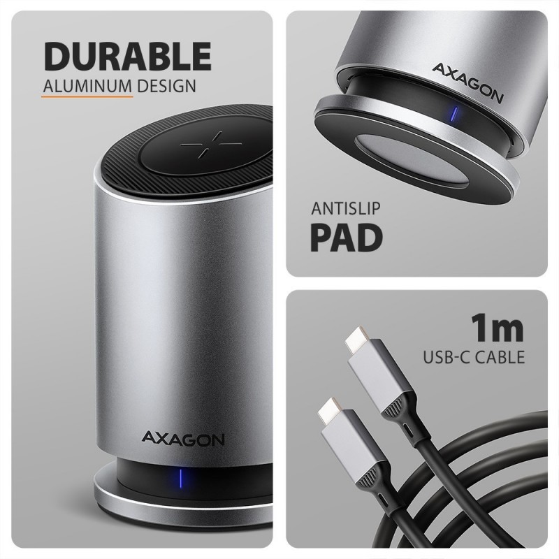HMC-WL9 Wieloportowy hub USB 9in1, 10Gbps, 3xUSB-A, 1xUSB-C, DP 8K/60Hz, HDMI 4K/60Hz, PD 100W, GLAN, 100cm USB-C kabel, wireles HMC-WL9 Wieloportowy hub USB 9in1, 10Gbps, 3xUSB-A, 1xUSB-C, DP 8K/60Hz, HDMI 4K/60Hz, PD 100W, GLAN, 100cm USB-C kabel, wireles