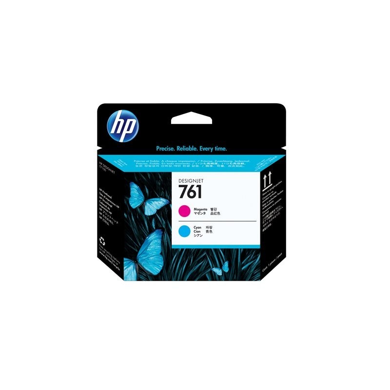 HP 761 original printhead magenta and cyan 1-pack