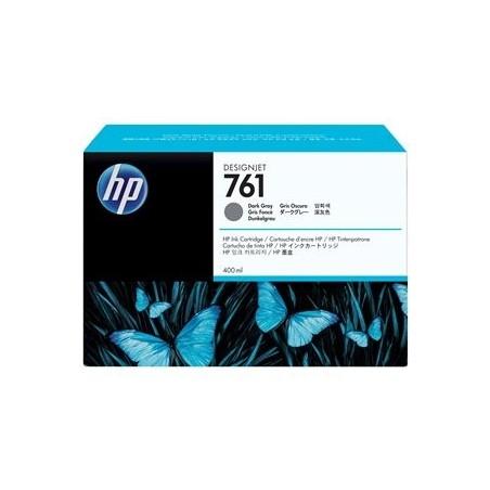 HP 761 original ink cartridge dark grey standard capacity 400ml 1-pack