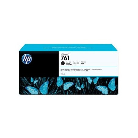 HP 761 original ink cartridge matte black standard capacity 775ml 1-pack