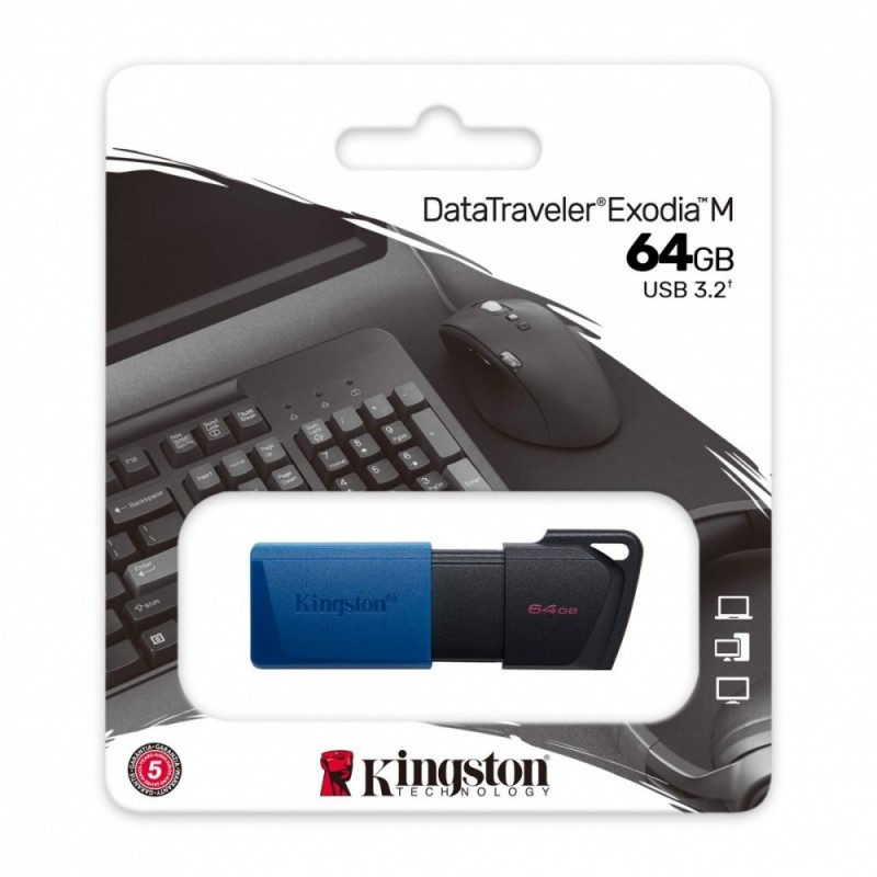 Pendrive Data Traveler Exodia M  64GB USB3.2 Gen1 