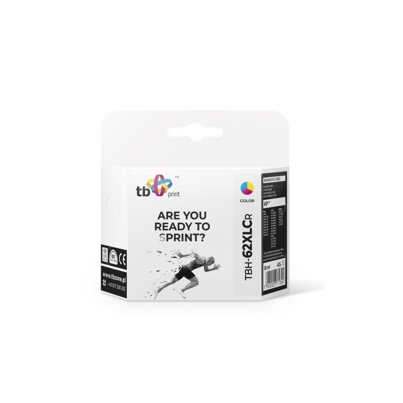 Tusz do HP OfficeJet 5740 TBH-62XLCR CMY refabrykowany