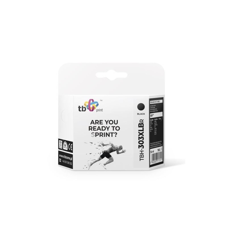 Tusz do HP Envy Photo 6200 TBH-303XLBR BK refabrykowany