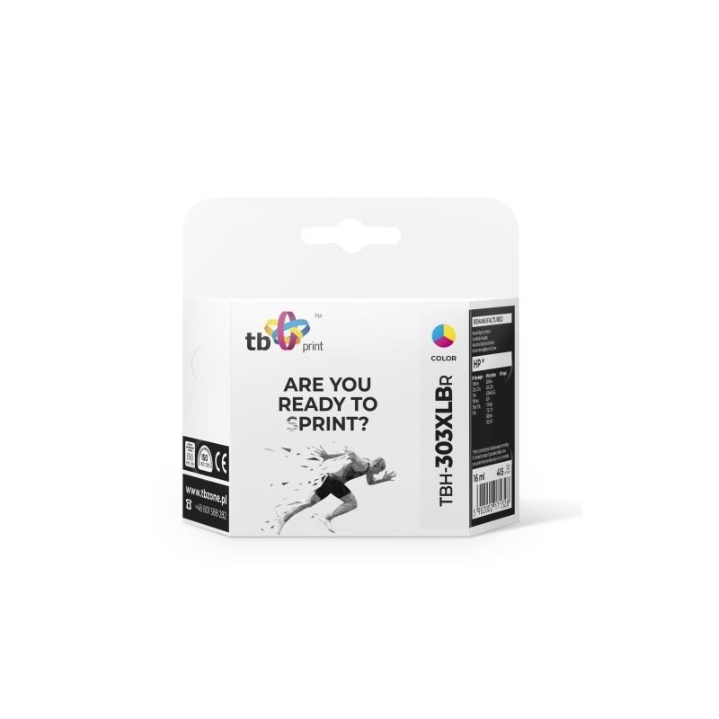 Tusz do HP Envy Photo 6200 TBH-303XLCR CMY refabrykowany