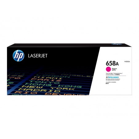 HP 658A Magenta LaserJet Toner Cartridge HP 658A Magenta LaserJet Toner Cartridge