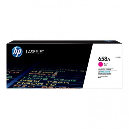 HP 658A Magenta LaserJet Toner Cartridge HP 658A Magenta LaserJet Toner Cartridge