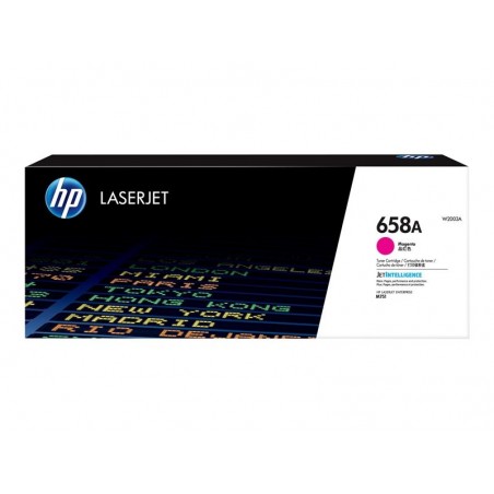 HP 658A Magenta LaserJet Toner Cartridge HP 658A Magenta LaserJet Toner Cartridge