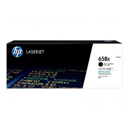 HP 658X Black LaserJet Toner Cartridge HP 658X Black LaserJet Toner Cartridge