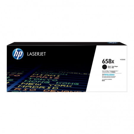 HP 658X Black LaserJet Toner Cartridge HP 658X Black LaserJet Toner Cartridge