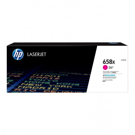 HP 658X Magenta LaserJet Toner Cartridge HP 658X Magenta LaserJet Toner Cartridge