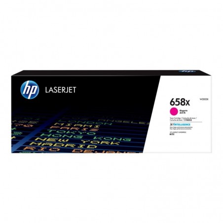 HP 658X Magenta LaserJet Toner Cartridge HP 658X Magenta LaserJet Toner Cartridge