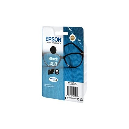 EPSON Singlepack Black 408 DURABrite Ultra Ink EPSON Singlepack Black 408 DURABrite Ultra Ink
