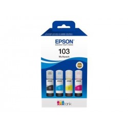 EPSON Ink Cartridge 103 EcoTank 4-colour Multipack L3110 L3111 L3150 L3151 EPSON Ink Cartridge 103 EcoTank 4-colour Multipack L3110 L3111 L3150 L3151