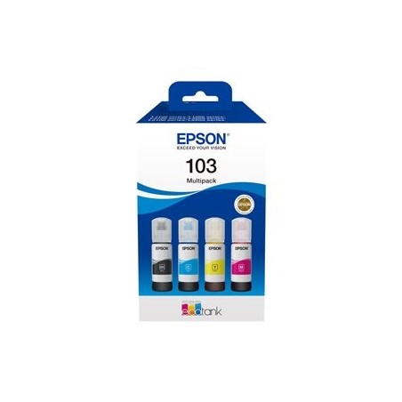 EPSON Ink Cartridge 103 EcoTank 4-colour Multipack L3110 L3111 L3150 L3151 EPSON Ink Cartridge 103 EcoTank 4-colour Multipack L3110 L3111 L3150 L3151